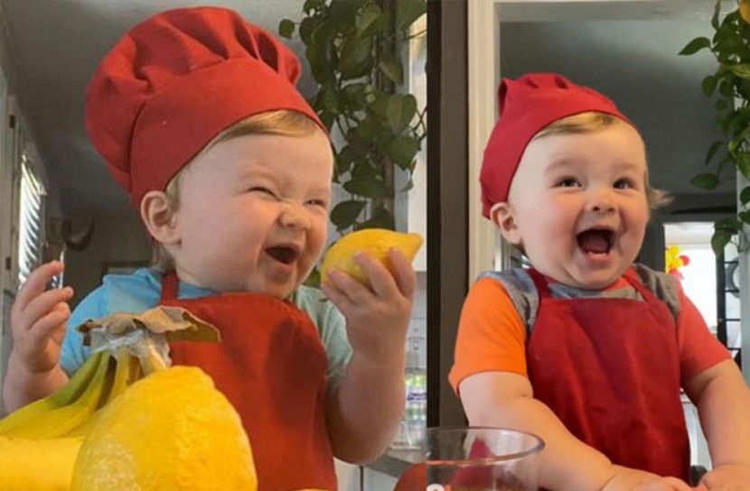 এক বছর বয়সী রাঁধুনীর ১৩ লাখ ফলোয়ার!