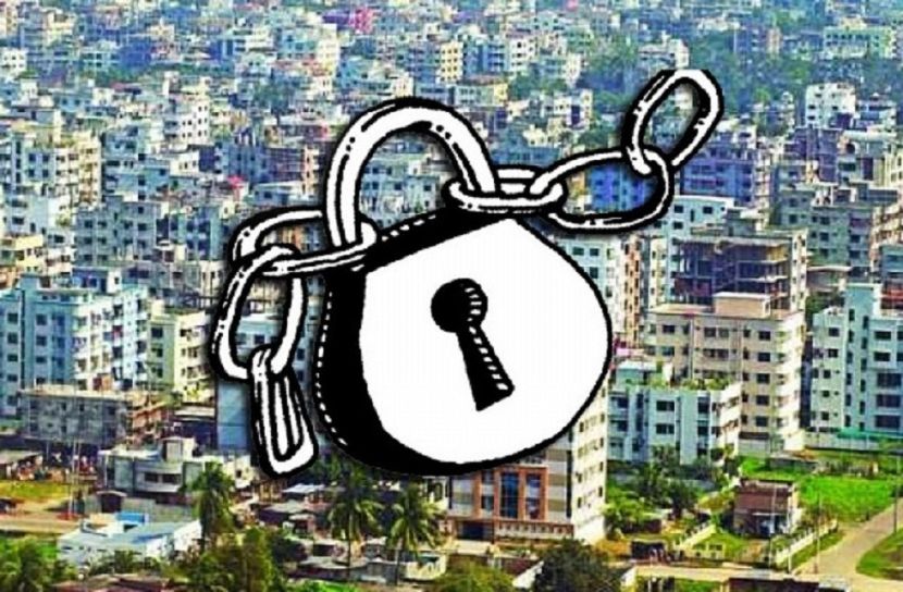 সন্ধ্যা থেকে লকডাউন রাজধানীর ওয়ারী ও রাজাবাজার