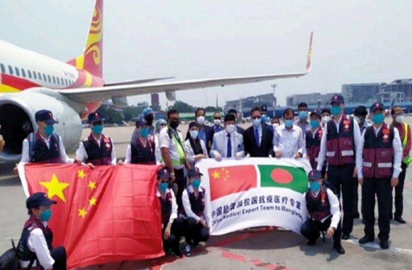 চীনের বিশেষজ্ঞ দল ঢাকায়