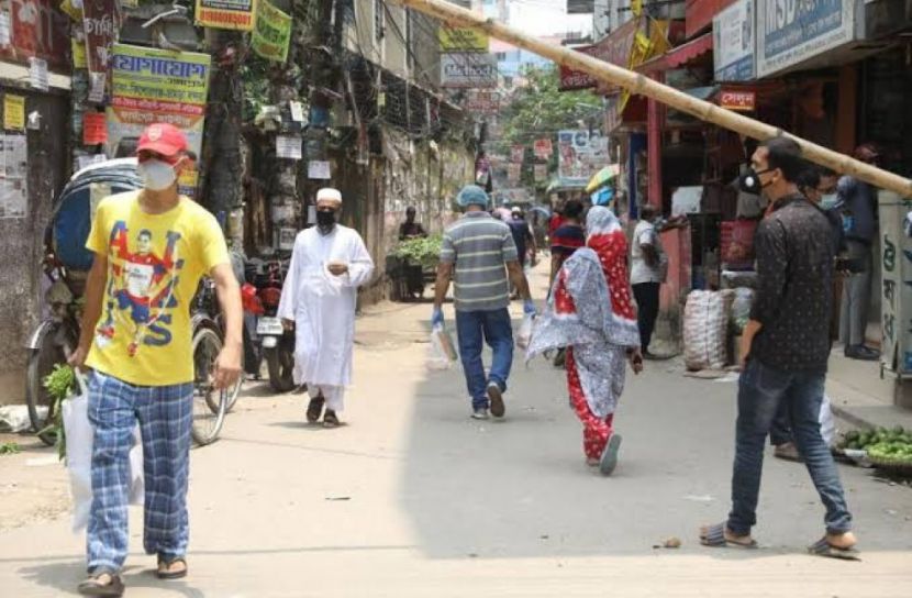 মঙ্গলবার মধ্যরাত থেকে রাজাবাজার লকডাউন