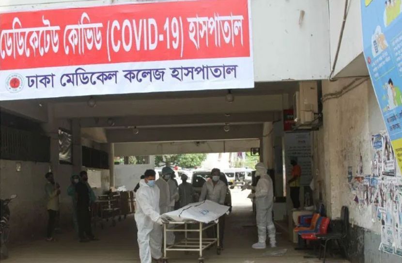 ঢামেক করোনা ইউনিটে আরও ১২ জনের মৃত্যু