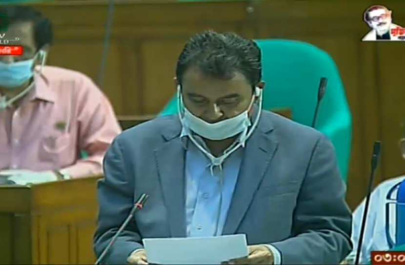 মাত্র পৌনে একঘণ্টায় বাজেট উত্থাপন শেষ