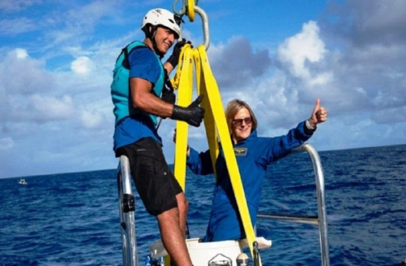 মারিয়ানা ট্রেঞ্চ জয়ী ক্যাথরিন