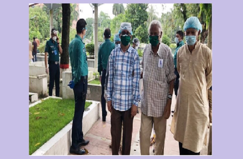 নাসিমকে শেষ শ্রদ্ধা জানালেন ডা. জাফরুল্লাহ