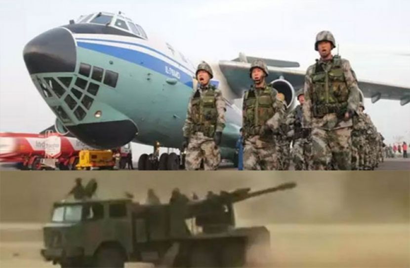 ভারতকে, যুদ্ধের, জানান, দিতে, সেনাবাহিনীর, মহড়া, চীনের,!,