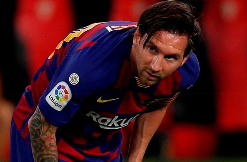 মেসি ও বার্সার দূর্ভাগ্য