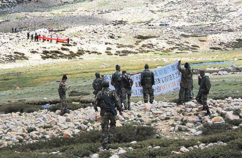 চীনের ৩৫০ সেনা হামলা করেছিল