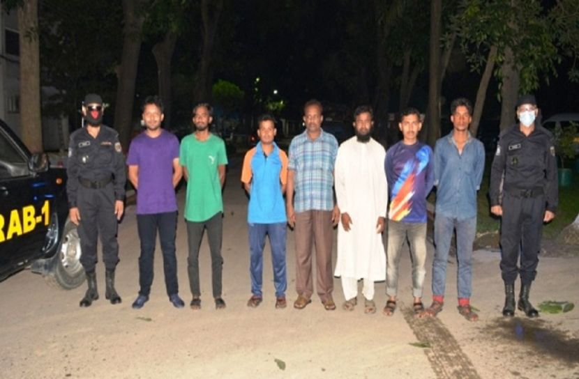 রিমান্ডে আল্লাহর দলের সাত জঙ্গি