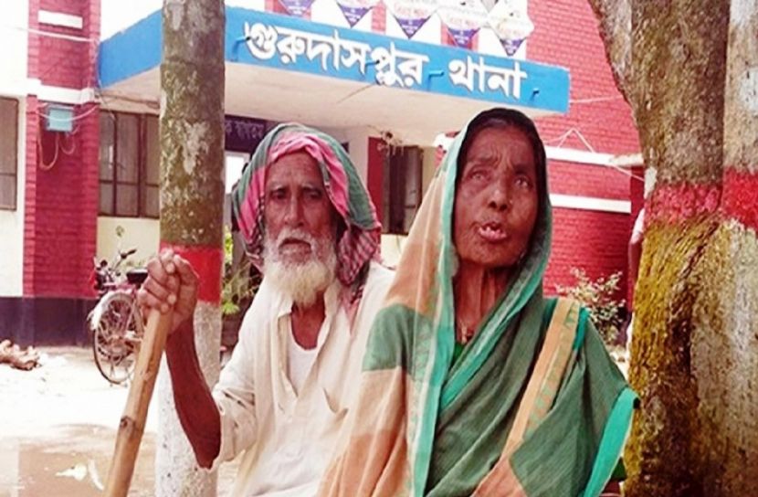 বউয়ের হাতে নিগৃহীত শ্বশুর-শাশুরি