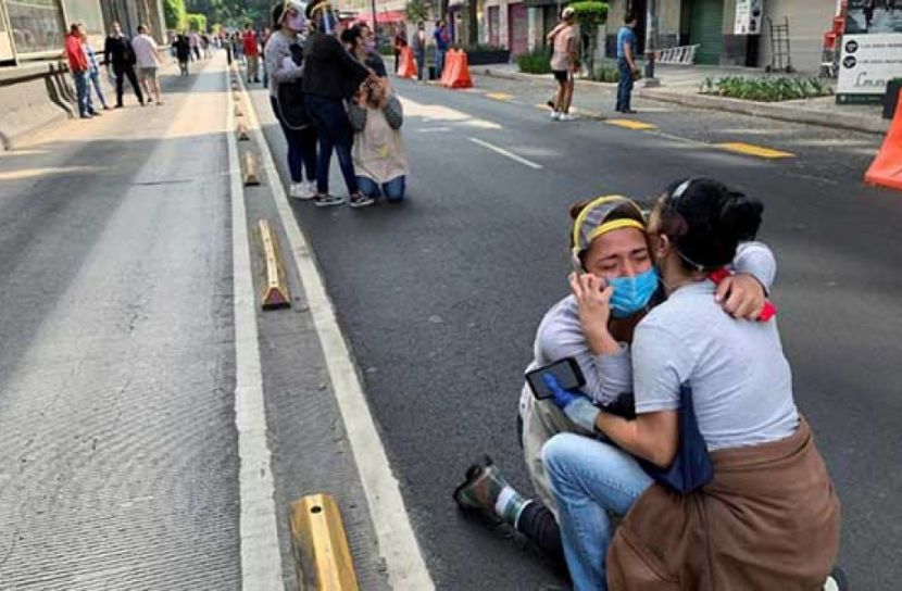 শক্তিশালী ভূমিকম্পে মেক্সিকোতে নিহত ৬