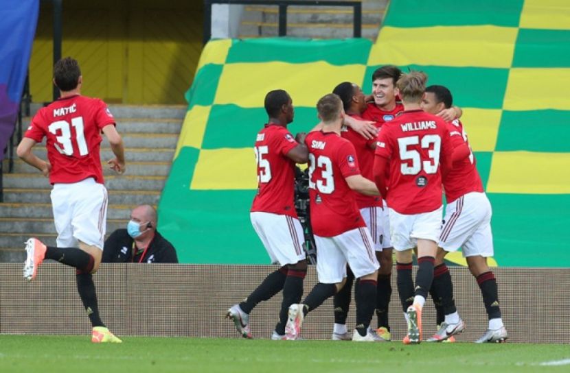 নরউইচকে হারিয়ে এফ এ কাপের সেমিতে ম্যান ইউ