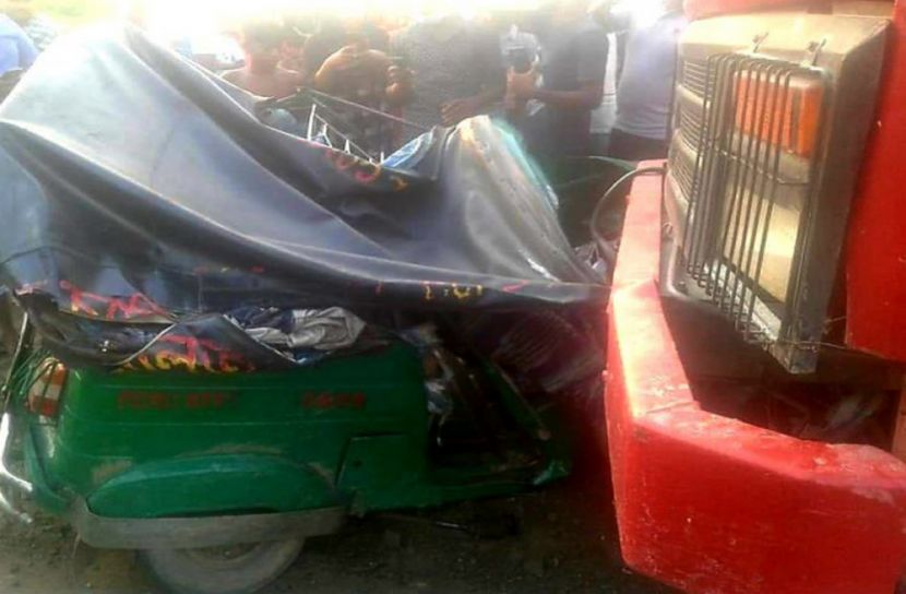 ট্রাক ও সিএনজির মুখোমুখি সংঘর্ষ, নিহত এক
