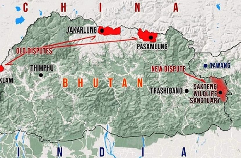 ভুটানের এলাকা নিজেদের বলে দাবি চীনের