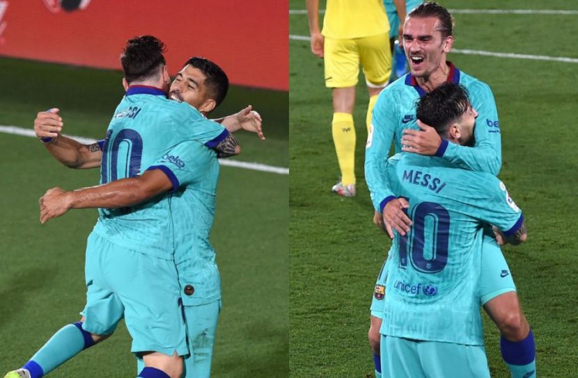 জিতেছে বার্সা, গোলবিহীন মেসি