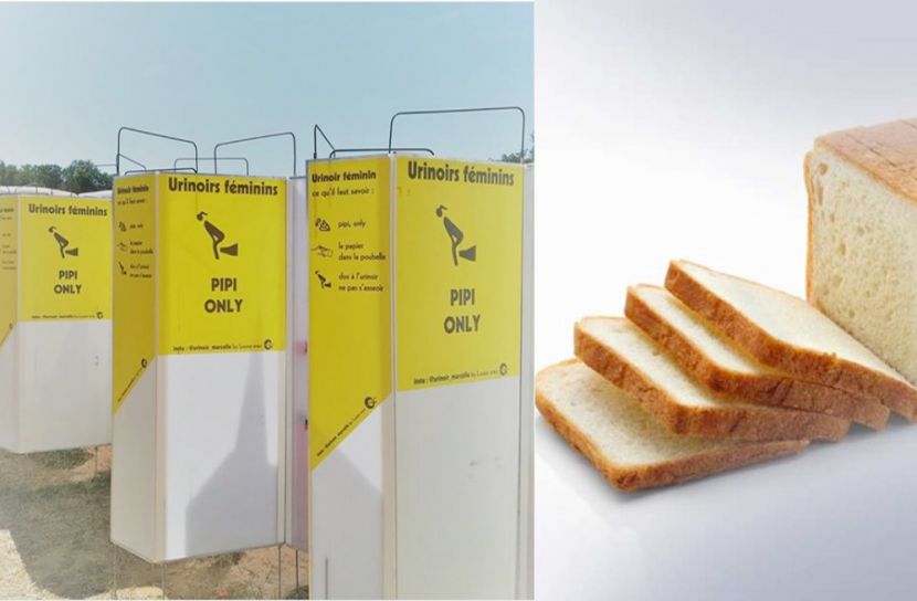 পাবলিক টয়লেটের নারীর মূত্র দিয়ে পাউরুটি!