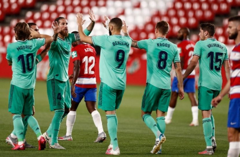 গ্রানাডাকে হারিয়ে শিরোপার একেবারেই কাছে রিয়াল মাদ্রিদ