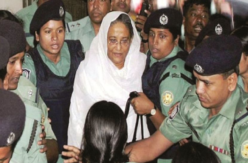 আজ শেখ হাসিনার কারাবন্দী দিবস