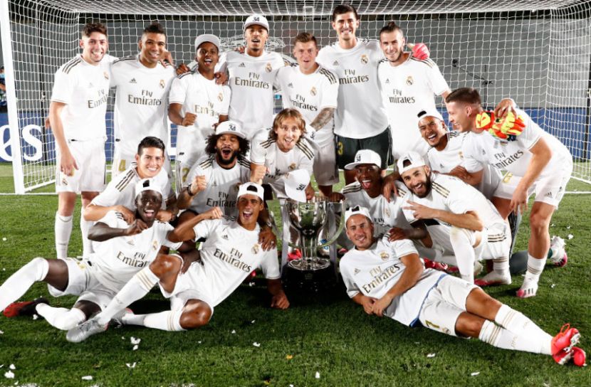 লা লিগার শিরোপা জিতলো রিয়াল মাদ্রিদ