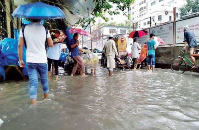 রাজধানীতে ঢুকেছে বন্যার পানি