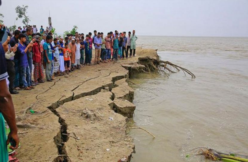 নদী ভাঙনের তীব্রতা বেড়েছে