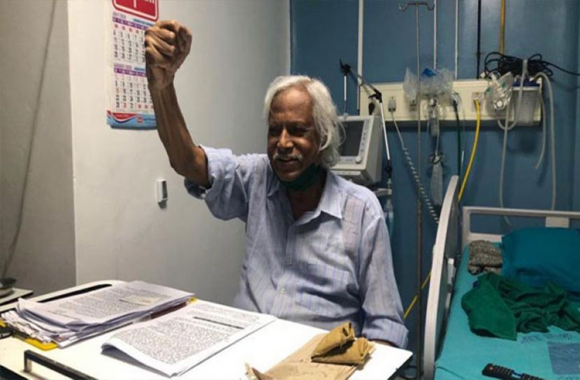 হাসপাতাল থেকে বাসায় ফিরলেন ডা. জাফরুল্লাহ চৌধুরী