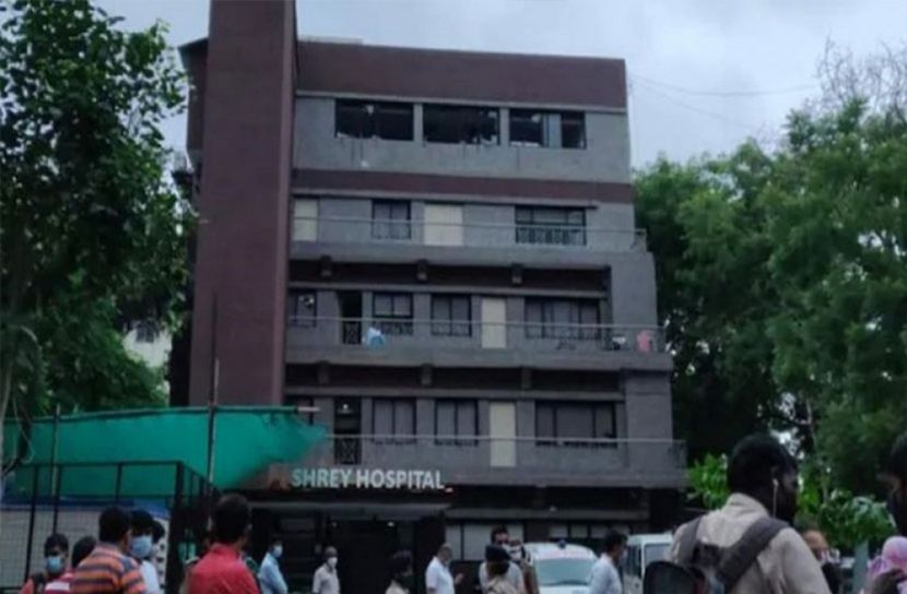 করোনা হাসপাতালে আগুন, নিহত ৮