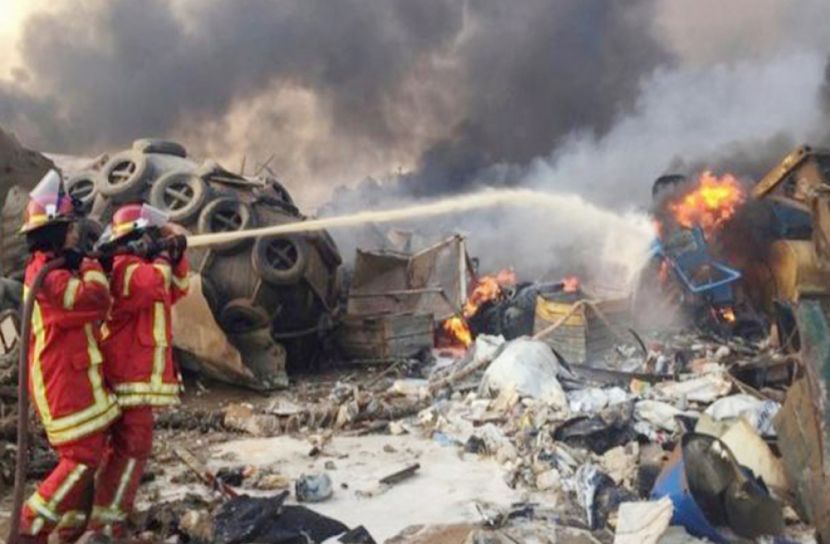 বৈরুতে বিস্ফোরণে মৃতের সংখ্যা বেড়ে ১৫৭