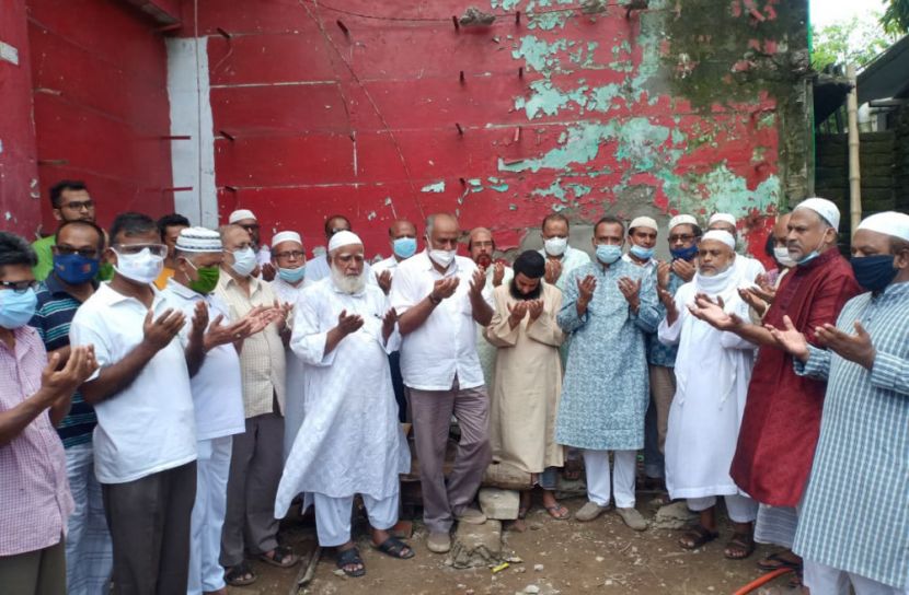 ১১০ ফুট উচ্চতার মিনার নির্মাণ শুরু