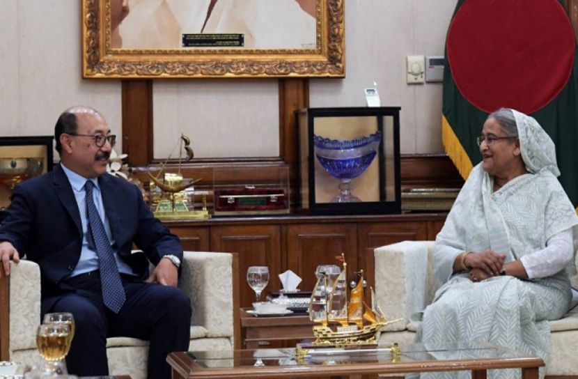 প্রধানমন্ত্রীর কাছে মোদির বার্তা পৌঁছে দিলেন শ্রিংলা