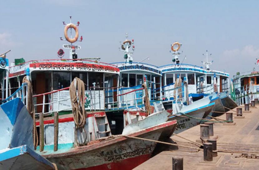 পাটুরিয়া-দৌলতদিয়ায় লঞ্চ চলছে না