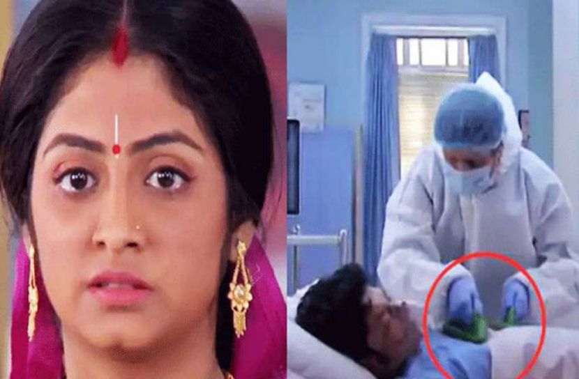 জি বাংলার নাটকে জ্ঞান ফেরাতে টয়লেটের স্ক্রাবার!