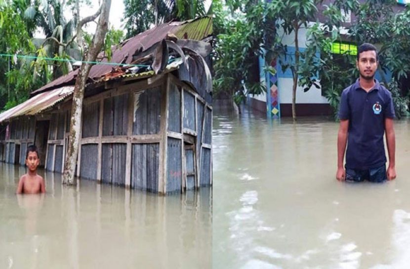 জোয়ারের পানিতে রায়পুরে ২০ গ্রাম প্লাবিত