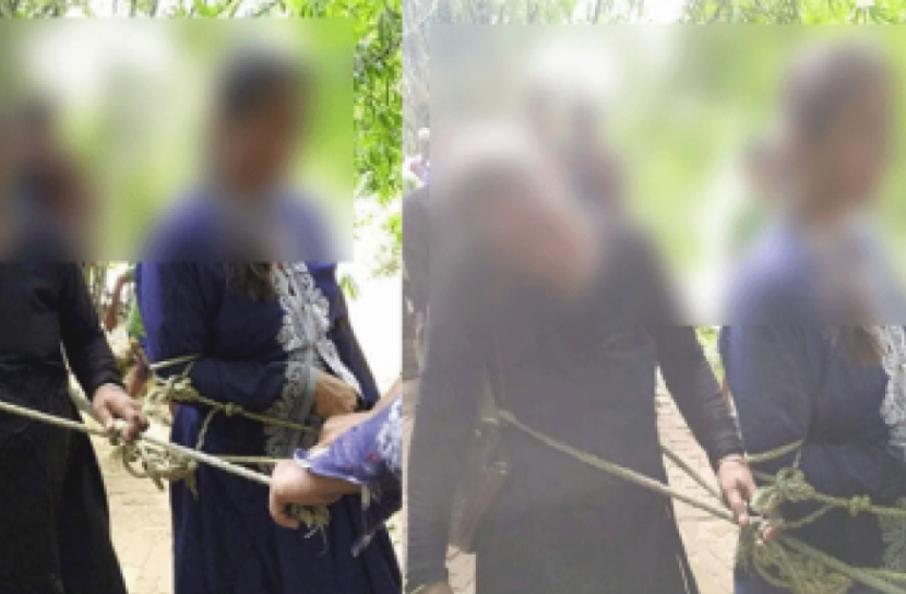 মা-মেয়েকে মধ্যযুগীয় কায়দায় নির্যাতন