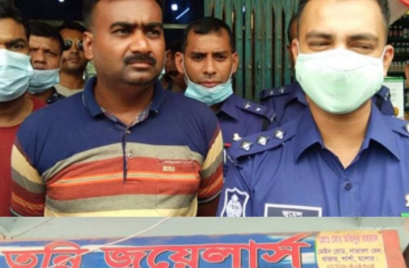 গ্রেপ্তারকৃত তৌহিদুর রহমান কালু