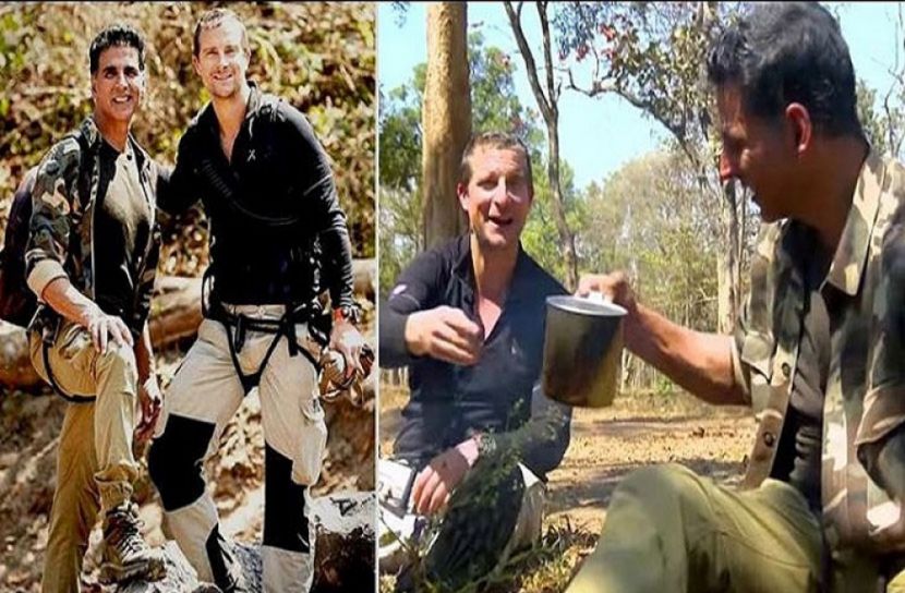 হাতির মলের তৈরি চা খেলেন অক্ষয়!