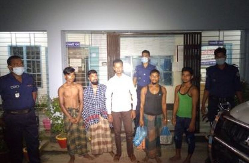 বালু উত্তোলনের দায়ে পাঁচজনের কারাদণ্ড