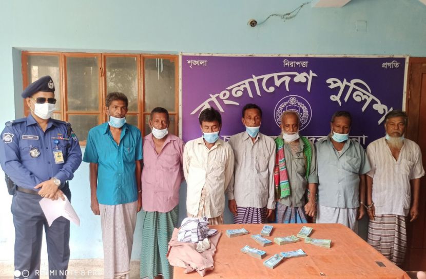 চুয়াডাঙ্গায় ২ লাখ টাকাসহ ৭ চোর গ্রেপ্তার