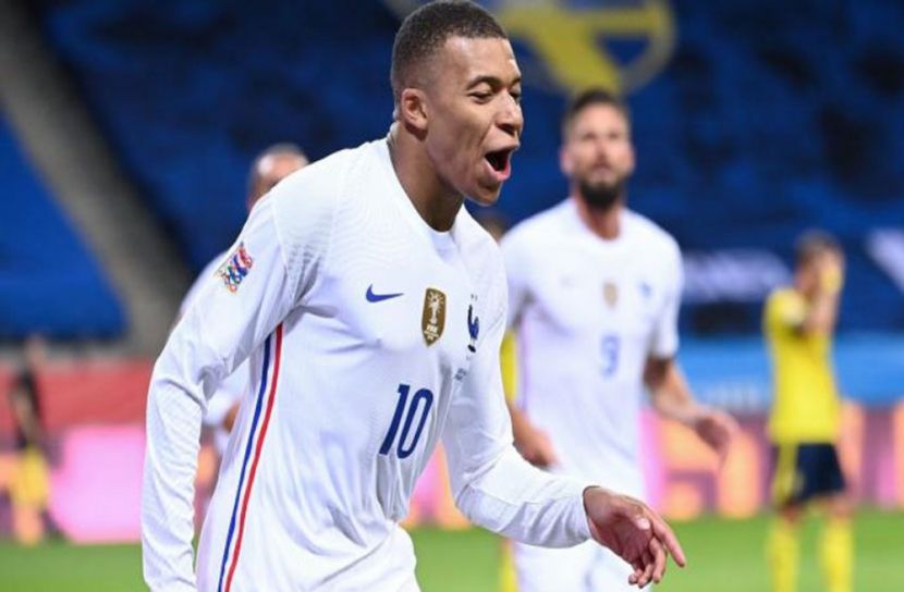 এমবাপ্পের গোলে ফ্রান্সের জয়