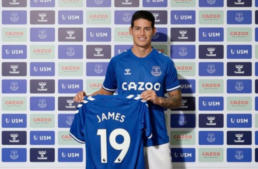 রিয়াল ছেড়ে এভারটনে হামেস রদ্রিগেজ