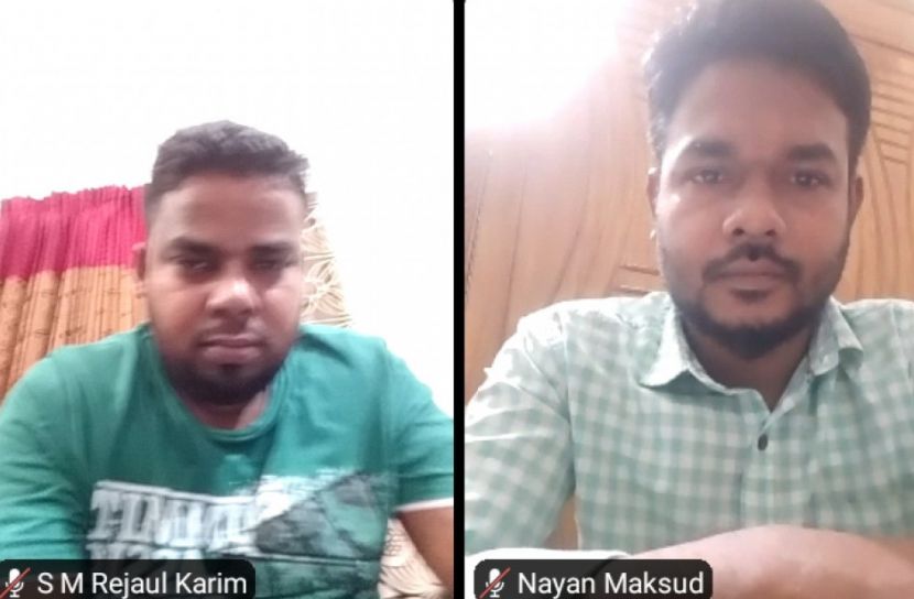 ডেমোক্রেসি ইন্টারন্যাশনাল ফেলোদের ভার্চ্যুয়াল সংবাদ সম্মেলন