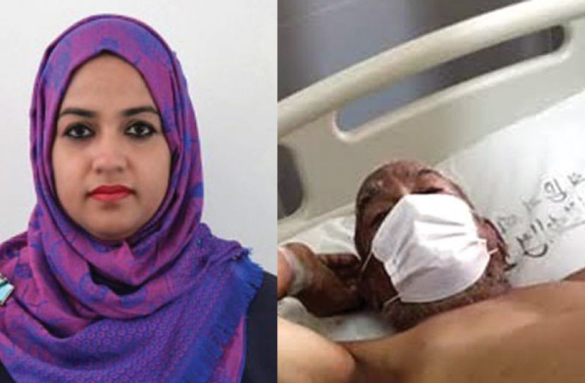 ইউএনও ওয়াহিদা ও তার বাবা ওমর আলী শেখ