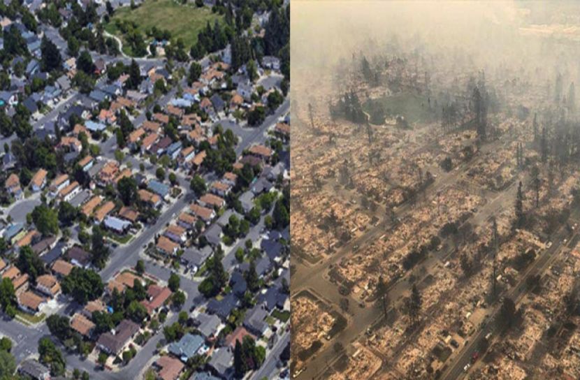 যুক্তরাষ্ট্রে বাড়ছে দাবানল, মৃতের সংখ্যা বেড়ে ৩৩