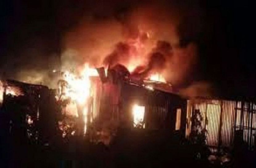 দাদার দেওয়া আগুনে ঝলসে গেল  ঘুমন্ত নাতনি