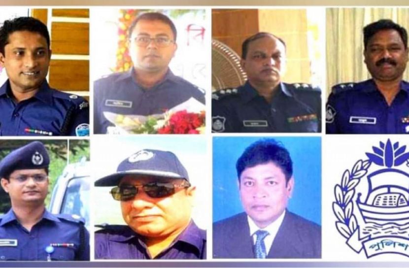 কক্সবাজার  জেলা পুলিশের সাত শীর্ষ কর্মকর্তাকে বদলি