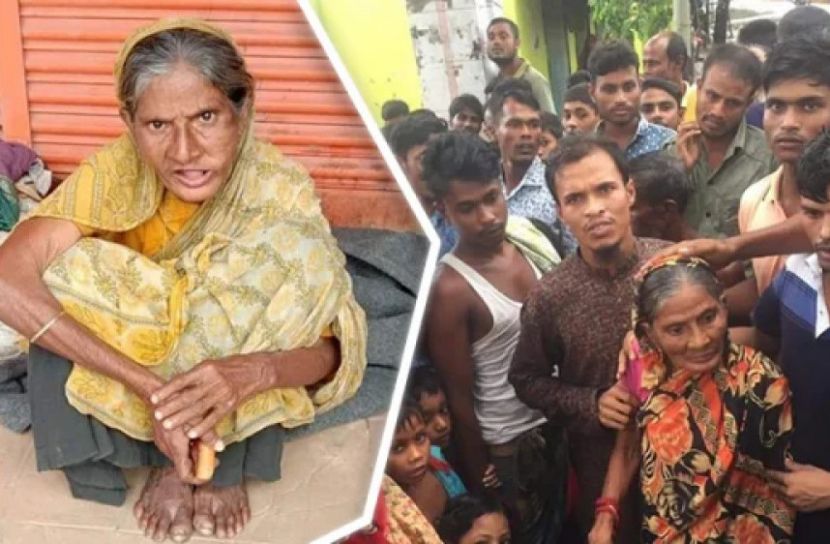 নিখোঁজের  ১৫ বছর  পর  খুঁজে পেলো মাকে