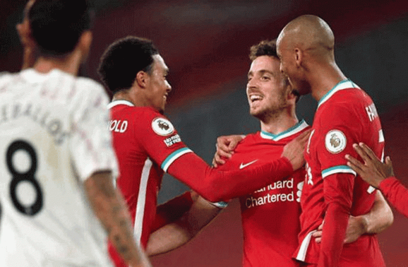টানা জয়ে লিভারপুল