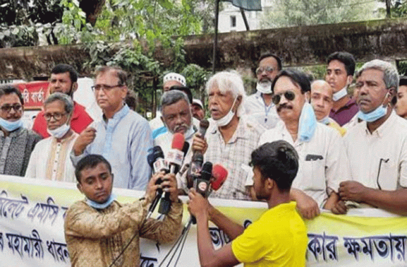 সরকার ও বিএনপি উভয়েই করোনাক্রান্ত : ডা. জাফরুল্লাহ