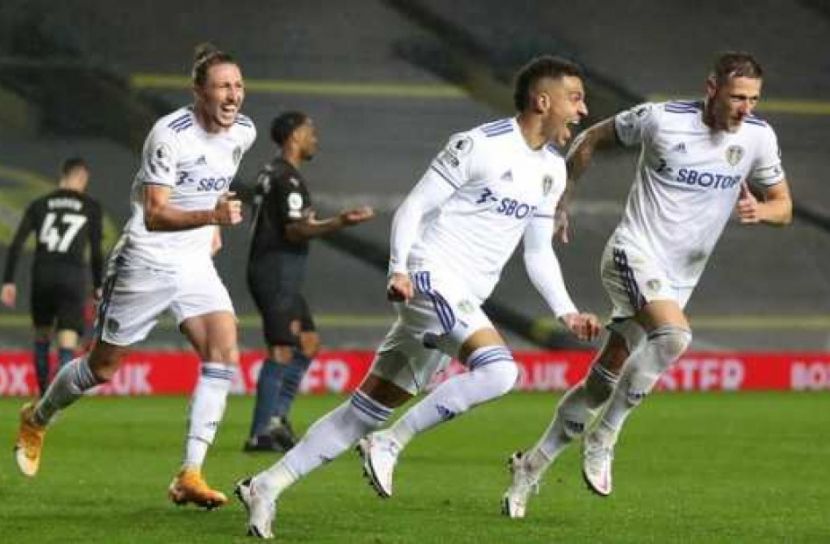 লিডস  রুখে দিল শিরোপা প্রত্যাশী দল ম্যানচেস্টার সিটিকে