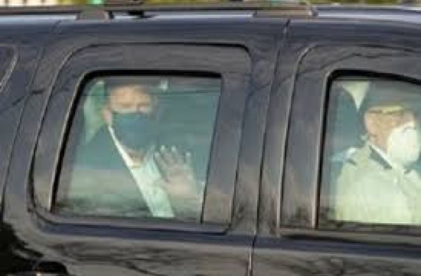 হাসপাতাল ছাড়লেন ট্রাম্প!