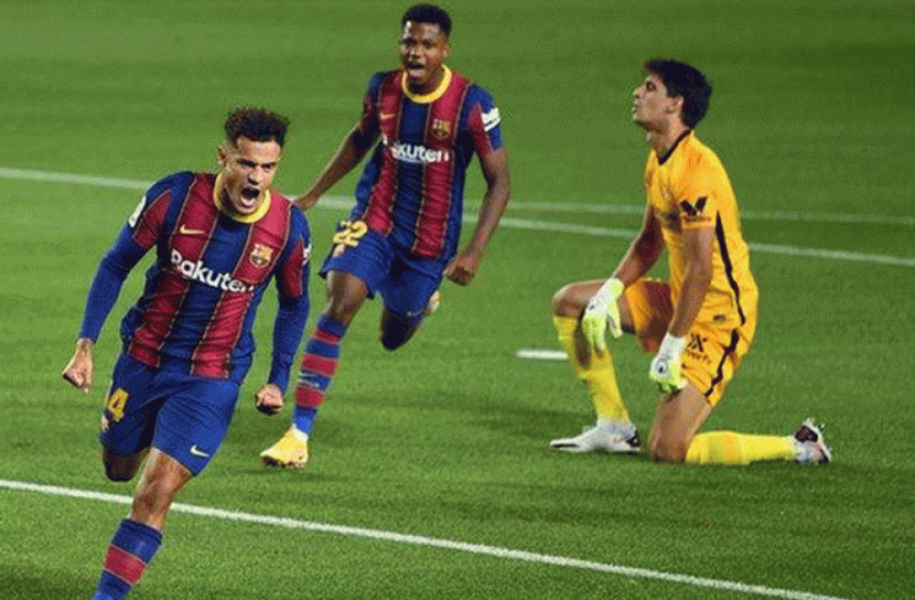 ঘরের মাঠে পয়েন্ট হারালো বার্সেলোনা